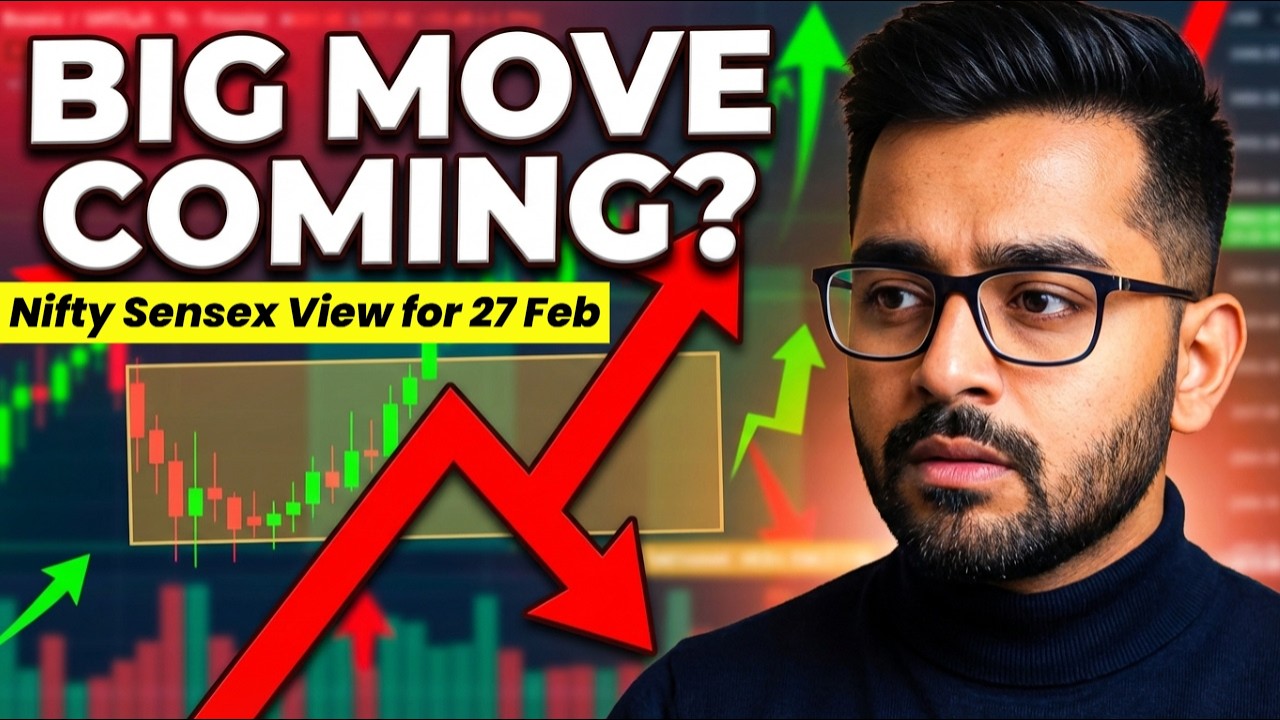 Nifty & Sensex Stuck in Range 🚨 Big Move Tomorrow?