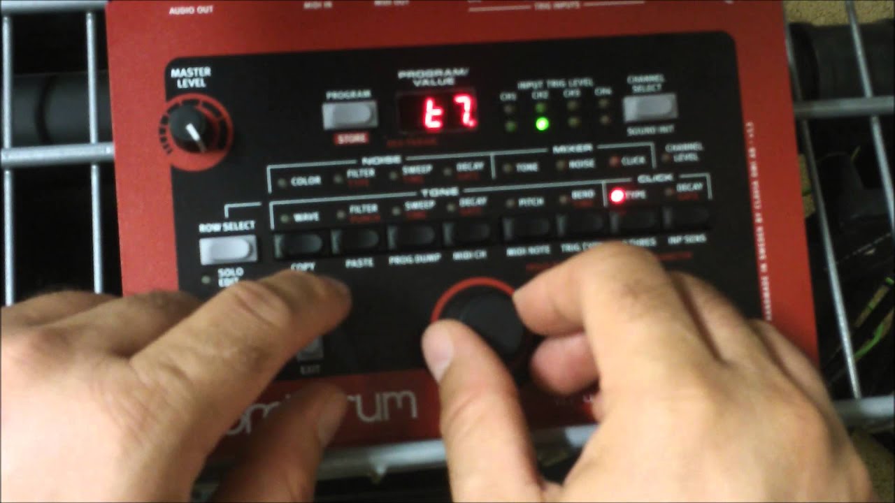 Nord Drum Live Tweak