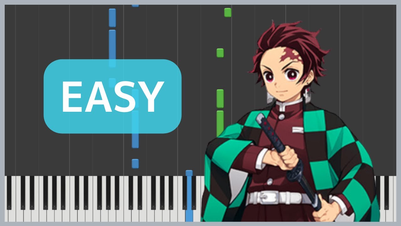 Kamado Tanjiro no Uta - Demon Slayer(Kimetsu no Yaiba)/ Go Shiina [Piano Sheet Music / Easy]