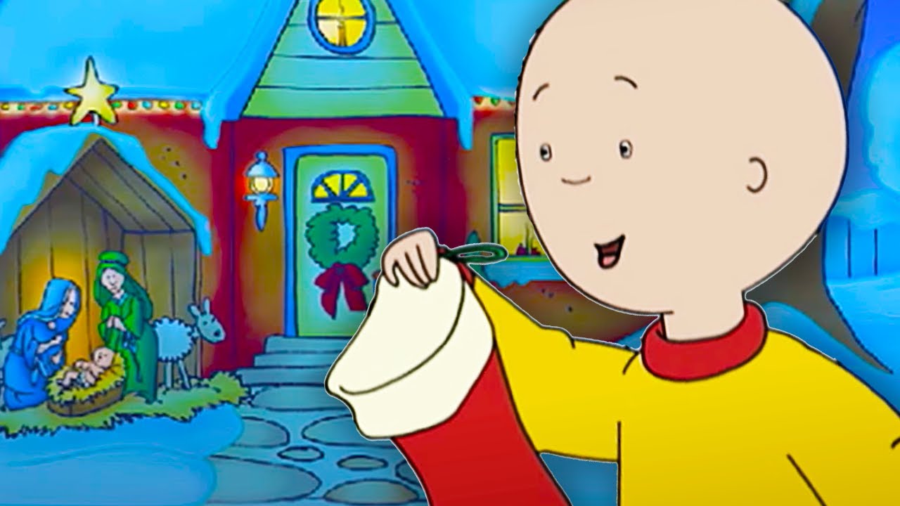 Frohe Weihnachten | Caillou auf Deutsch