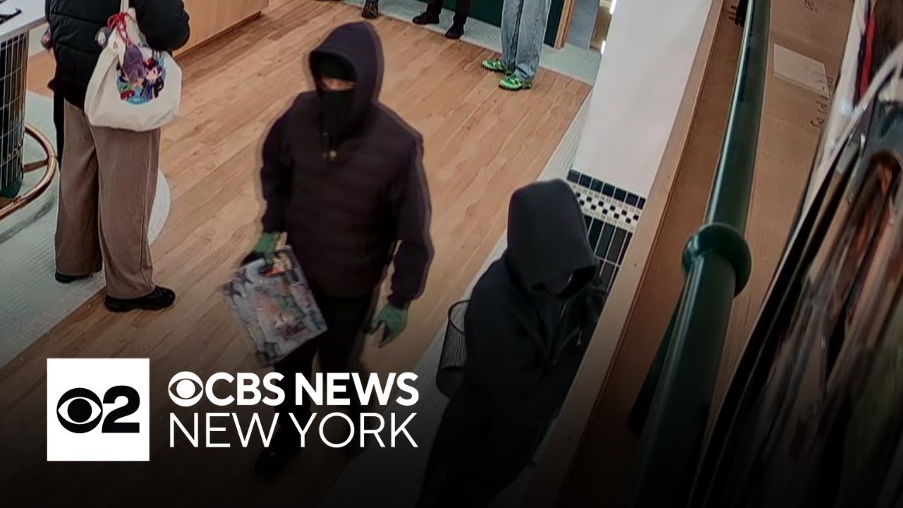 Video shows suspects stealing $100k worth of items at NYC Pokémon card store