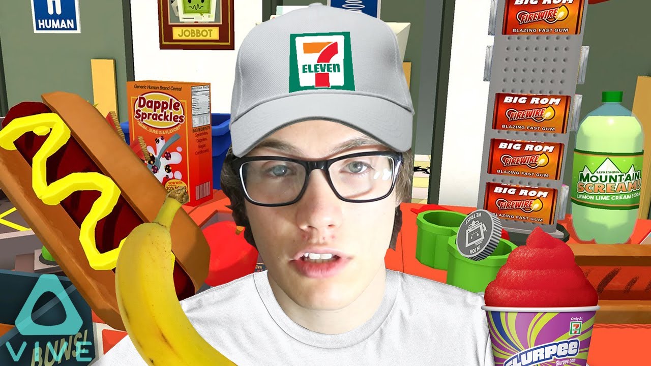 Convenience Store Clerk - Job Simulator - (Virtual Reality HTC Vive)