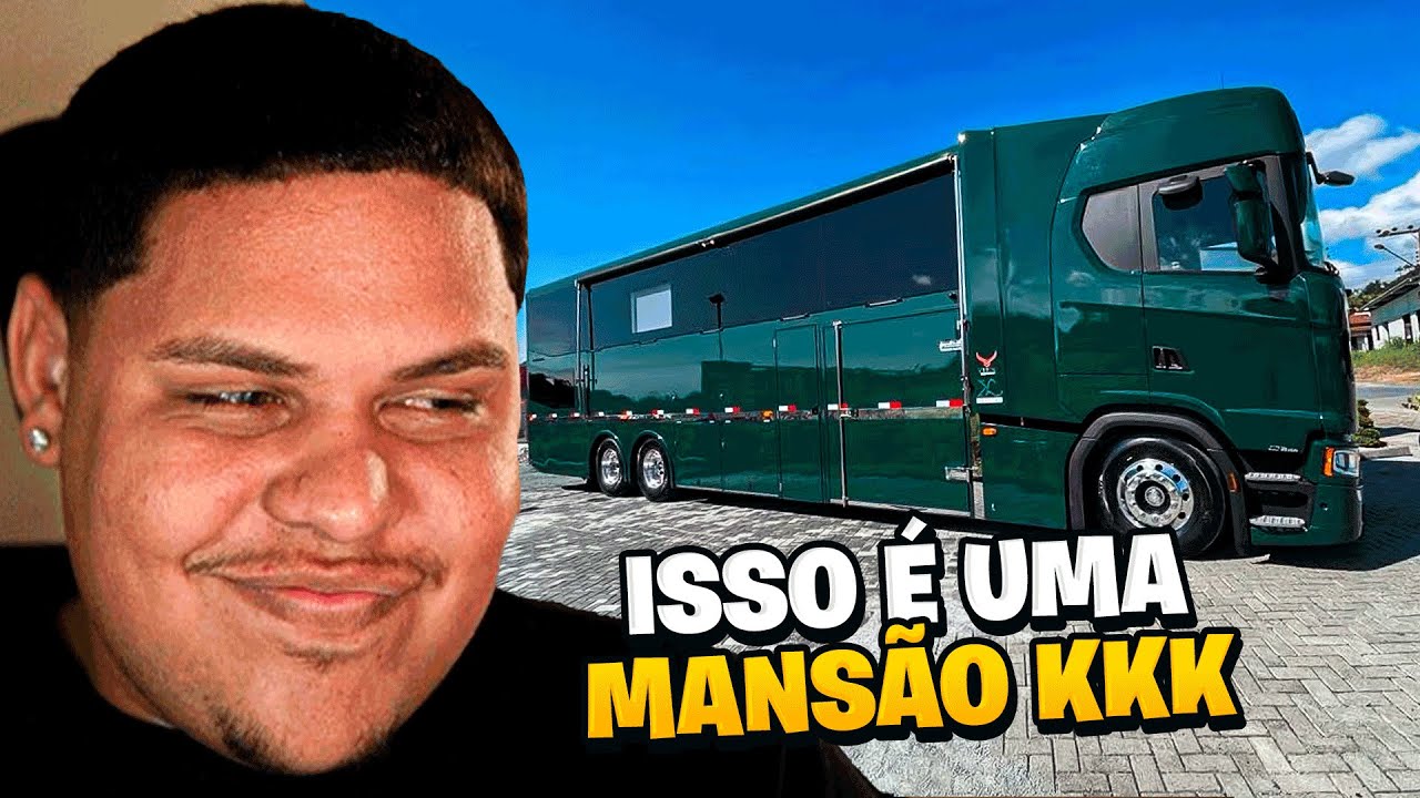 UMA MANSÃO DENTRO DE UM ONIBUS - JMDECK REAGINDO A MOTORHOME DE 2 ANDARES