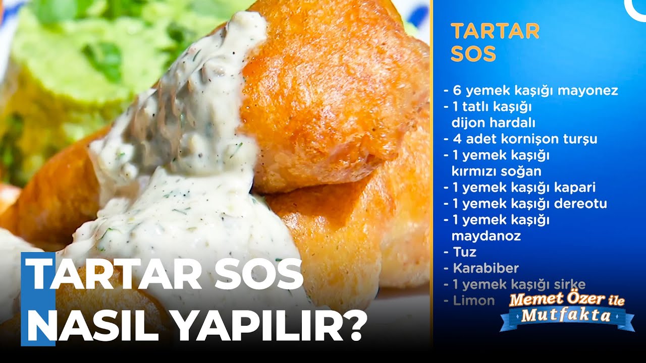 Tartar Sos Tarifi - Memet &Ouml;zer ile Mutfakta 408. B&ouml;l&uuml;m