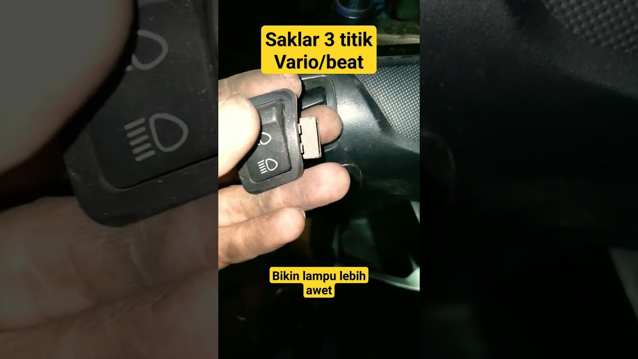 📍solusi untuk yang lampu depanya sering mati beat/vario🔥🔥