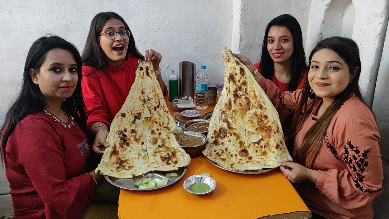 Biggest Butter Naan and Daal Makhni Eating Challenge | Very Big Butter Naan Eating Competition |