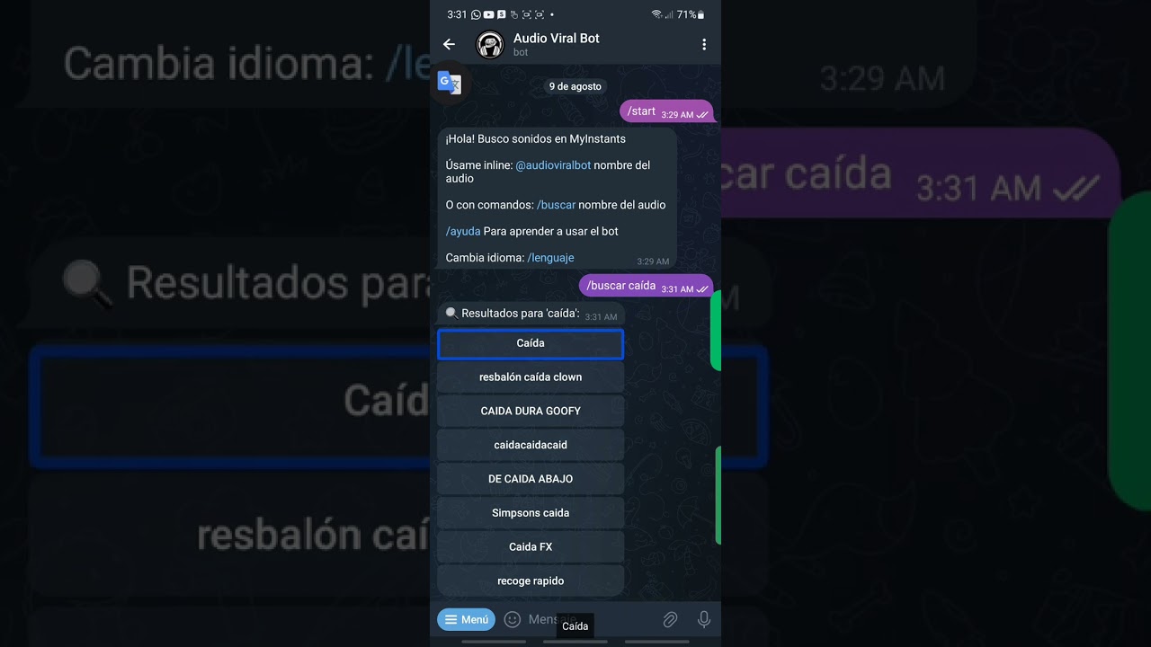 Descarga divertidos audios virales@audioviralbot