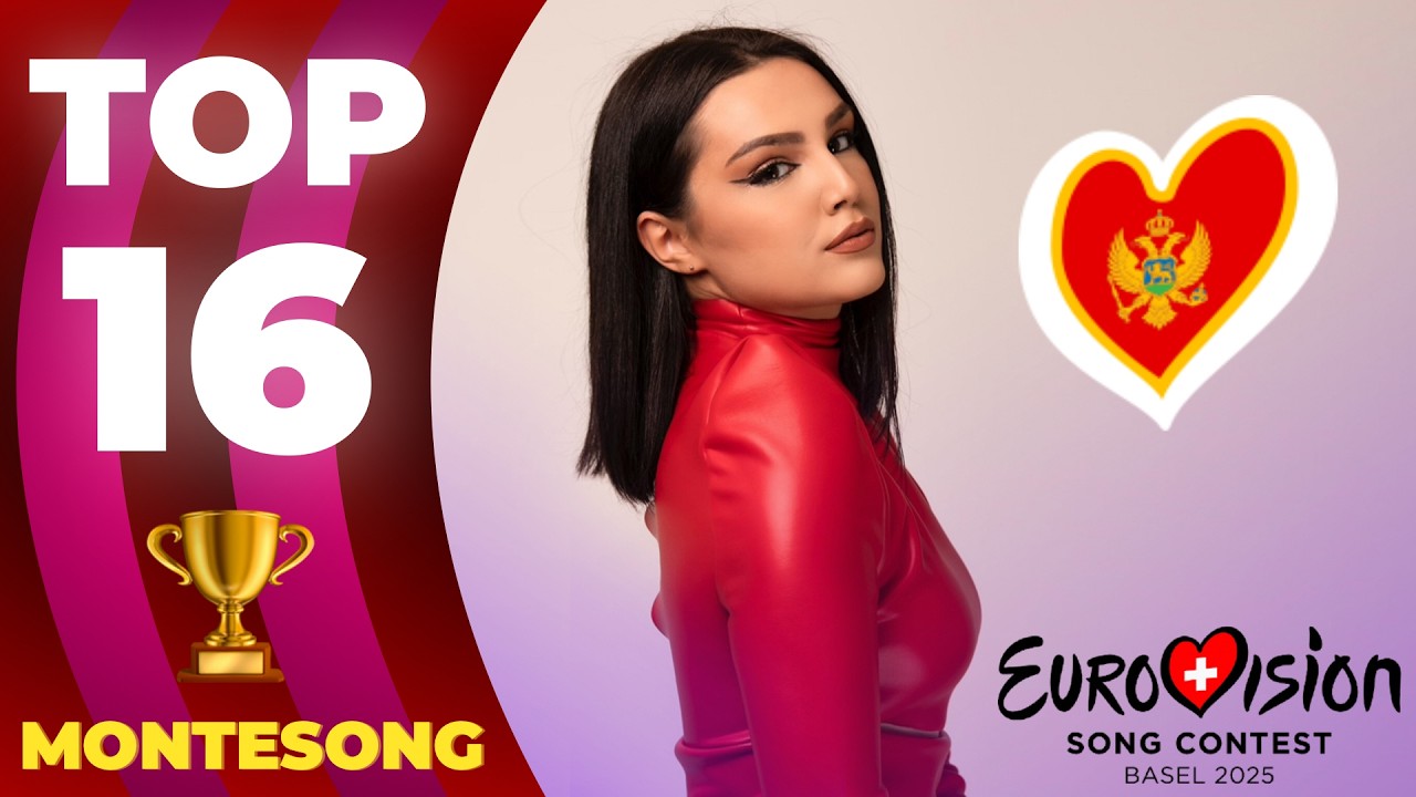 🇲🇪 Montesong 2024 | My Top 16 (Montenegro Eurovision 2025)