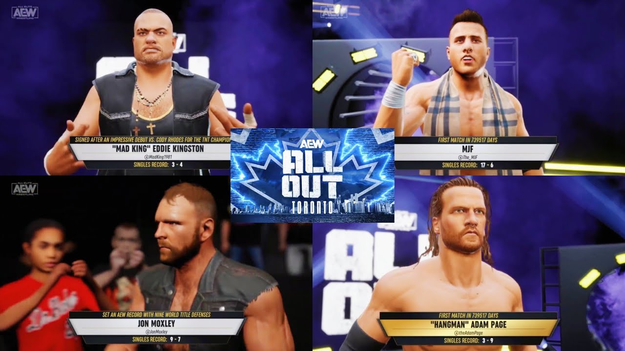 I Played AEW All Out 2025 in AEW Fight Forever! AEW All Out 2025 Highlights