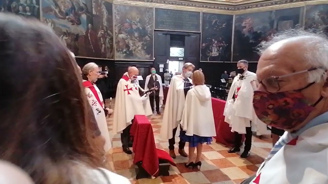 Cavalieri Templari cerimonia di Elevazione. Rovigo  3 ottobre 2021.