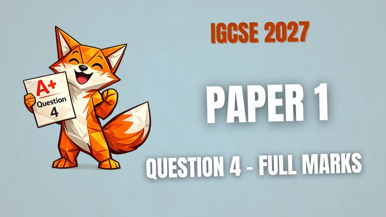 IGCSE Business Studies 2027 | Разбор вопроса 4, часть 1 | Метод начисления полных баллов (AO1–AO4)