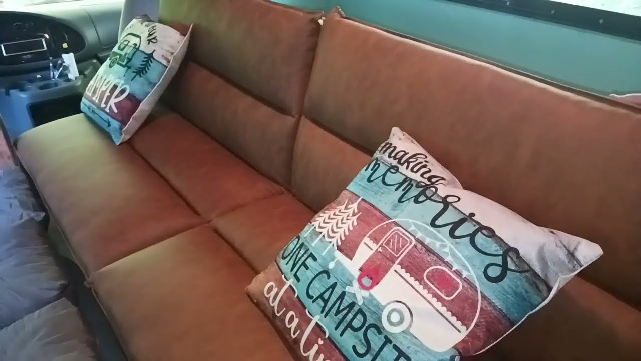 RV DIY Sofa Bed!