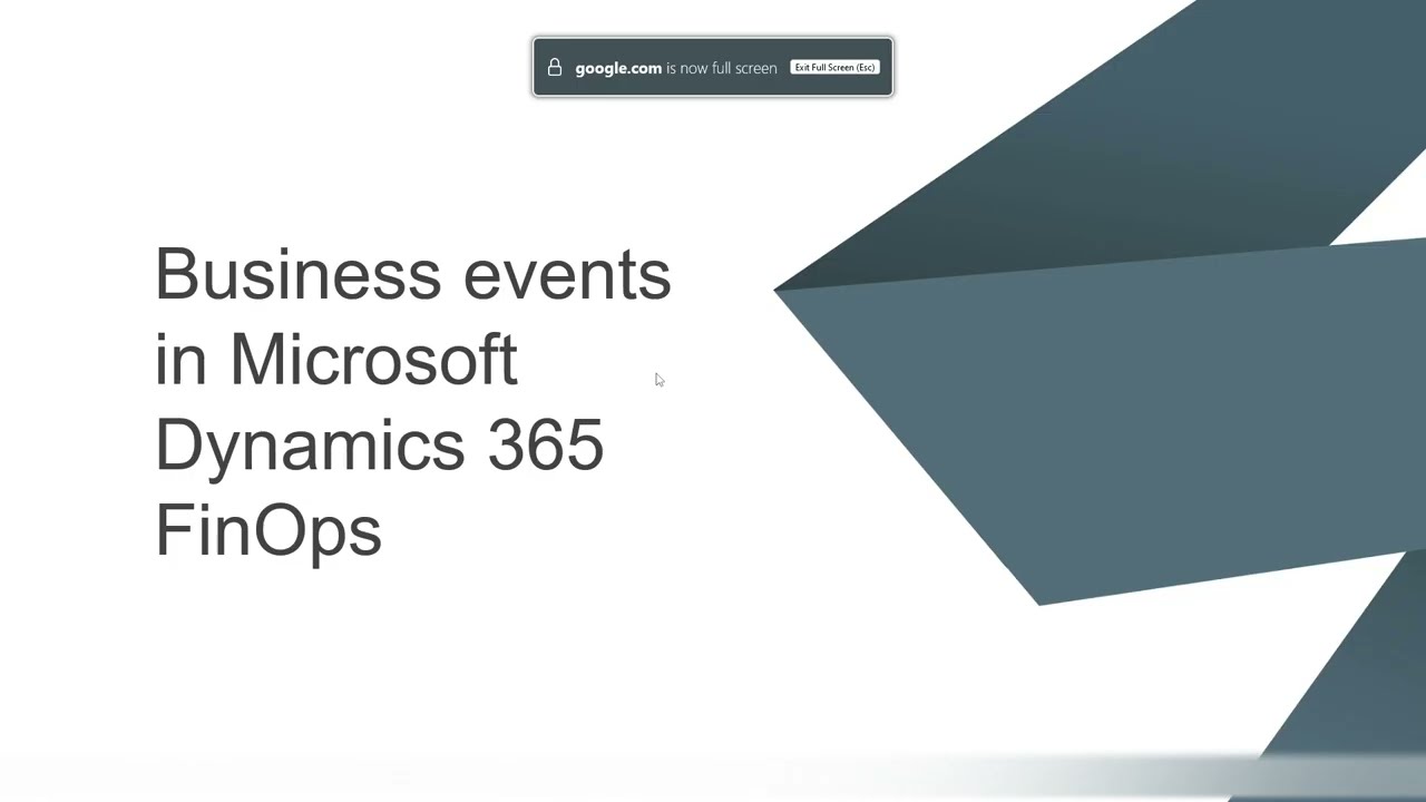1. Business Events in Microsoft D365 FinOps & Power Automate Tutorial