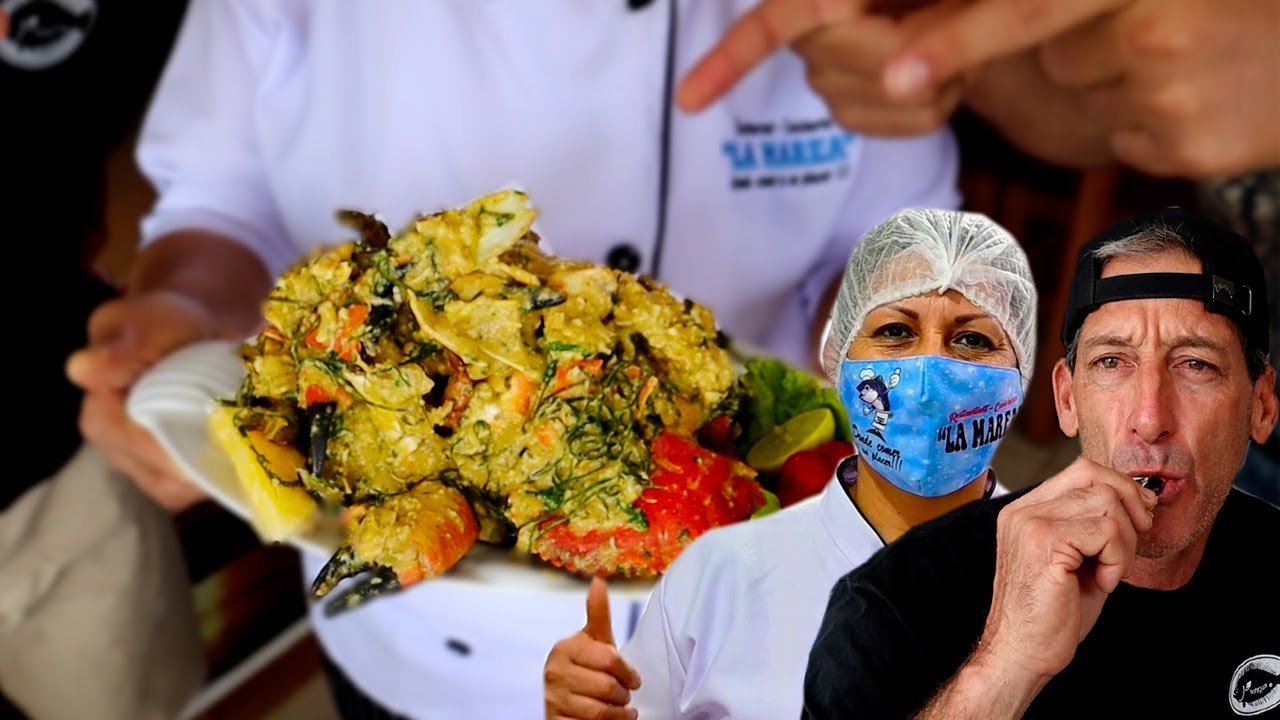 Delia nos preparó un REVENTADO de CANGREJO