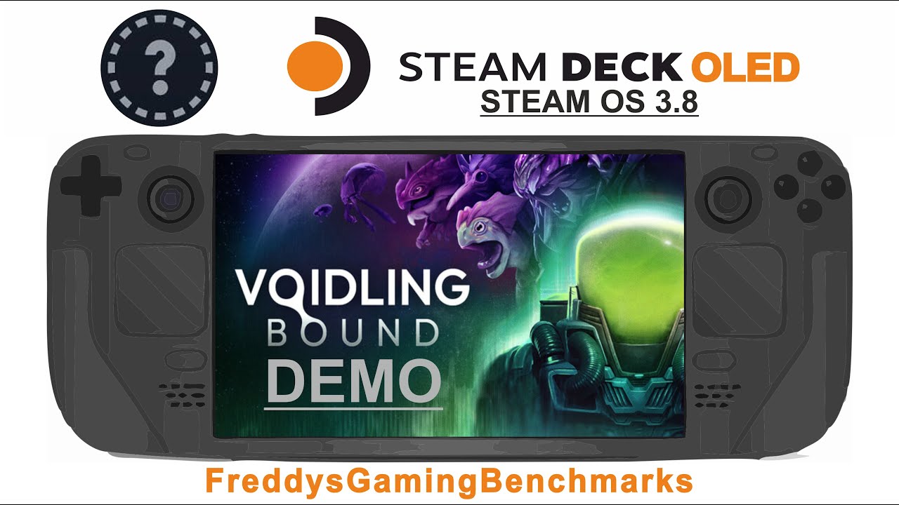 Voidling Bound (DEMO) on Steam Deck OLED with Steam OS 3.8
