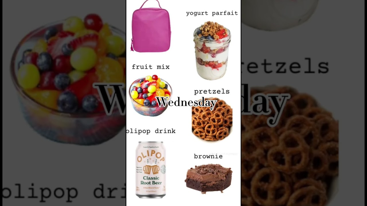 School lunch ideas #preppyyyy #subscribe #lunch #school