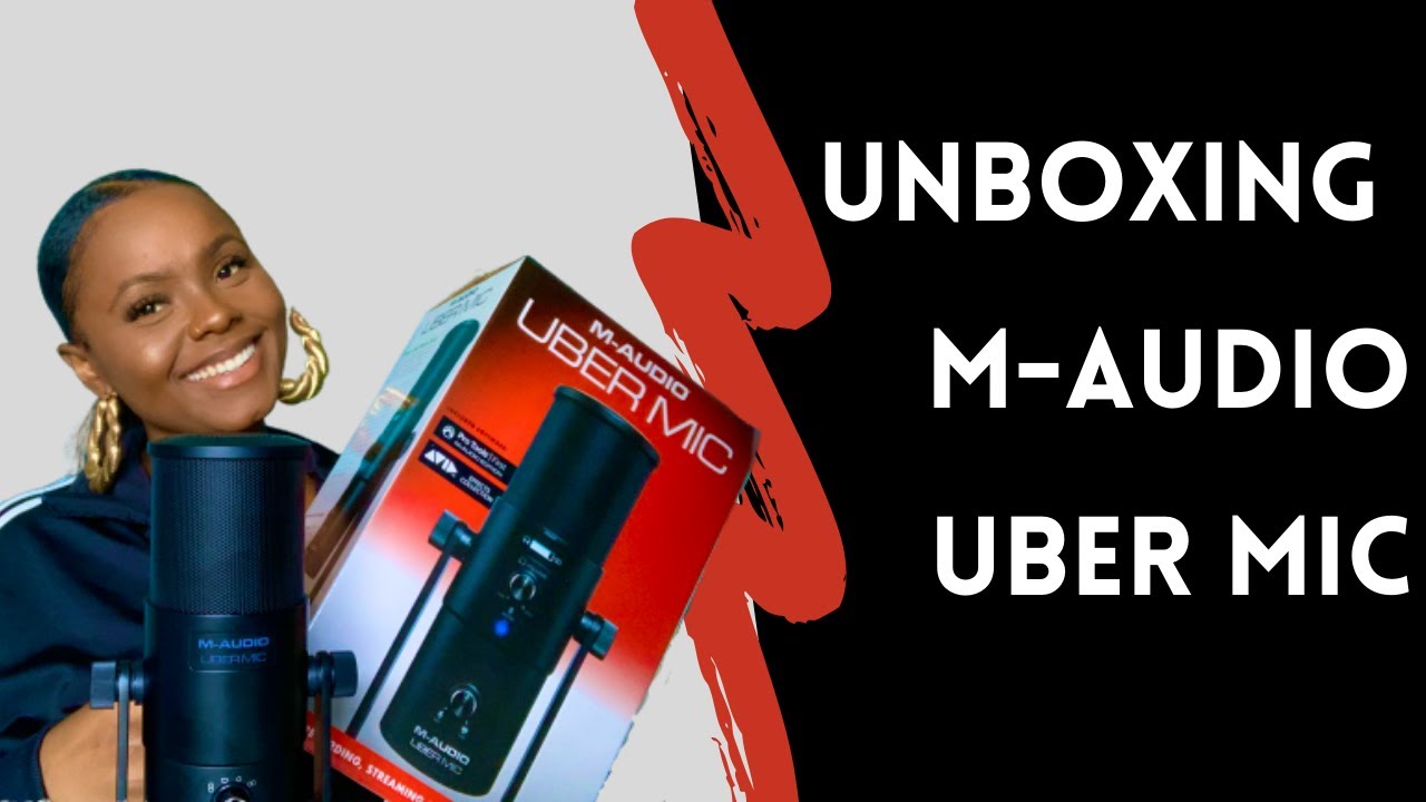Unboxing My M-Audio Uber Mic