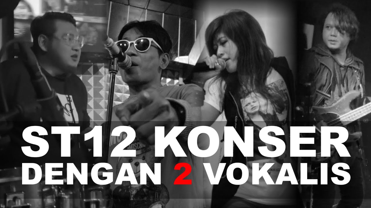 ST12 KONSER DENGAN 2 VOKALIS  (FEAT ARIS IDOL & PIA EX UTOPIA)