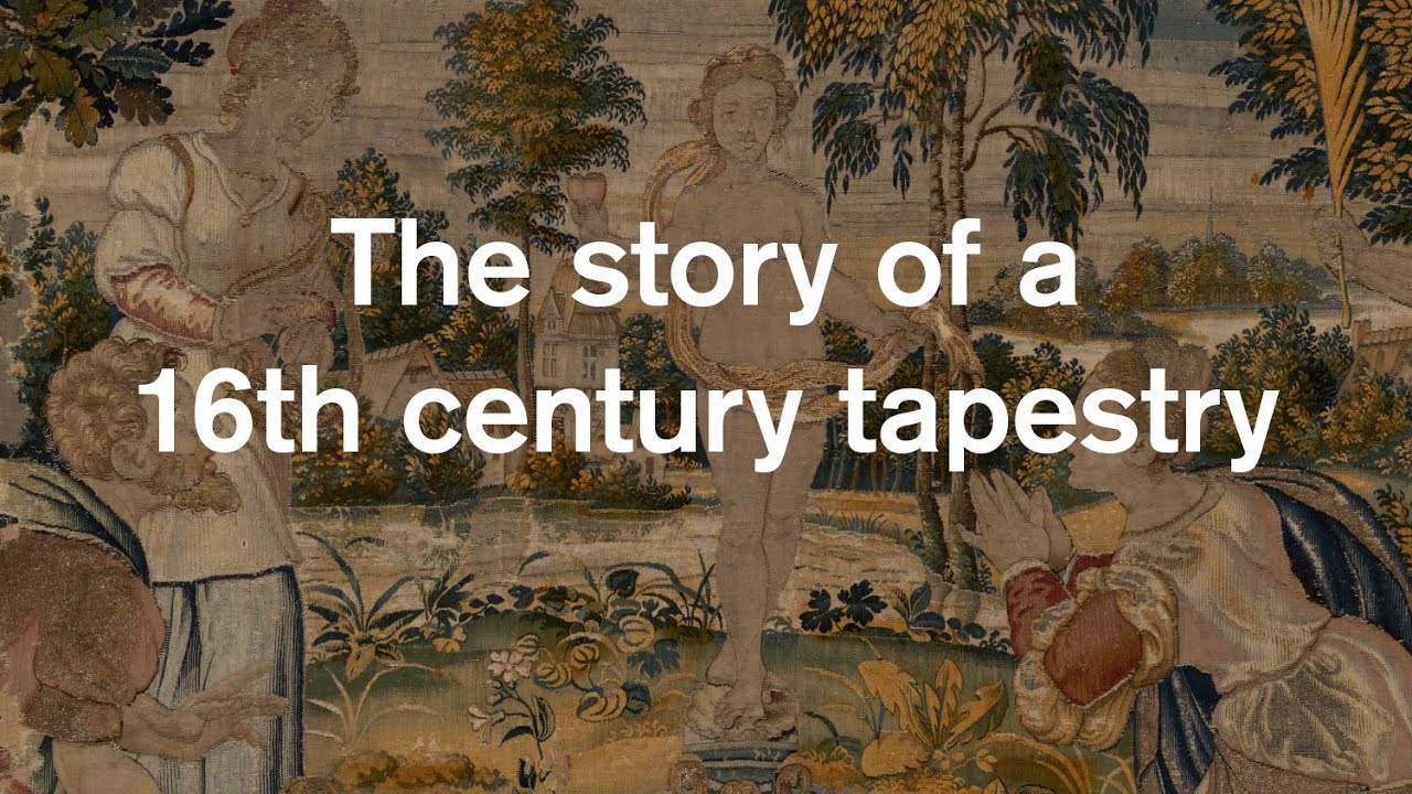 Rescuing a 16th Century Tapestry: The story of The Fountain of Love