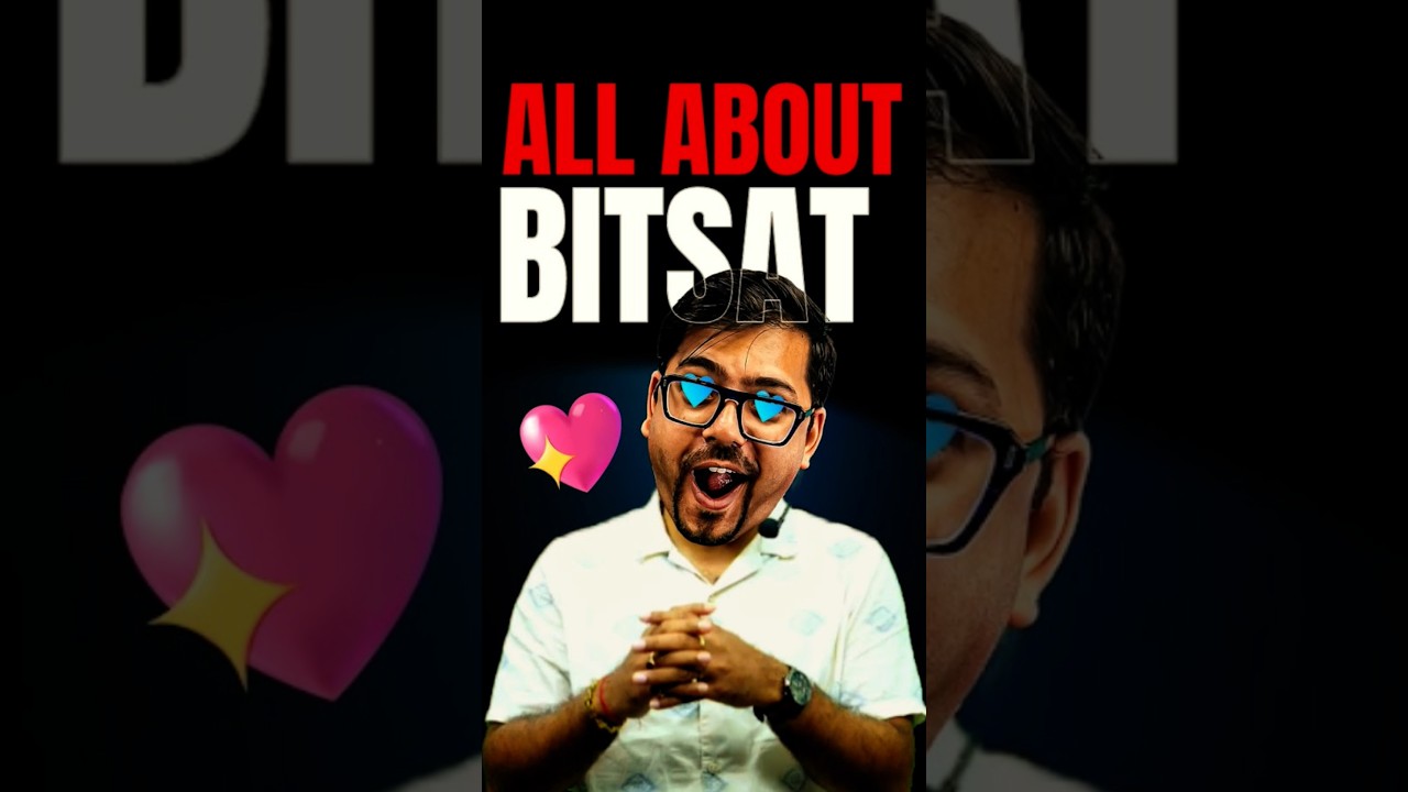 All about BITSAT, BITS Pilani - Is it worth?🤔🤔#jee #jee2025 #bitsat #bits #bitspilani #bitsat2025