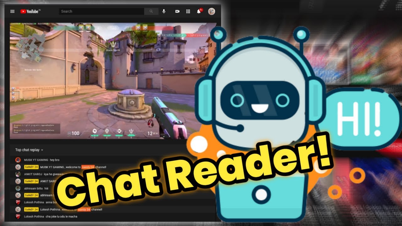 How to setup Chat reader *( No Software Needed )*