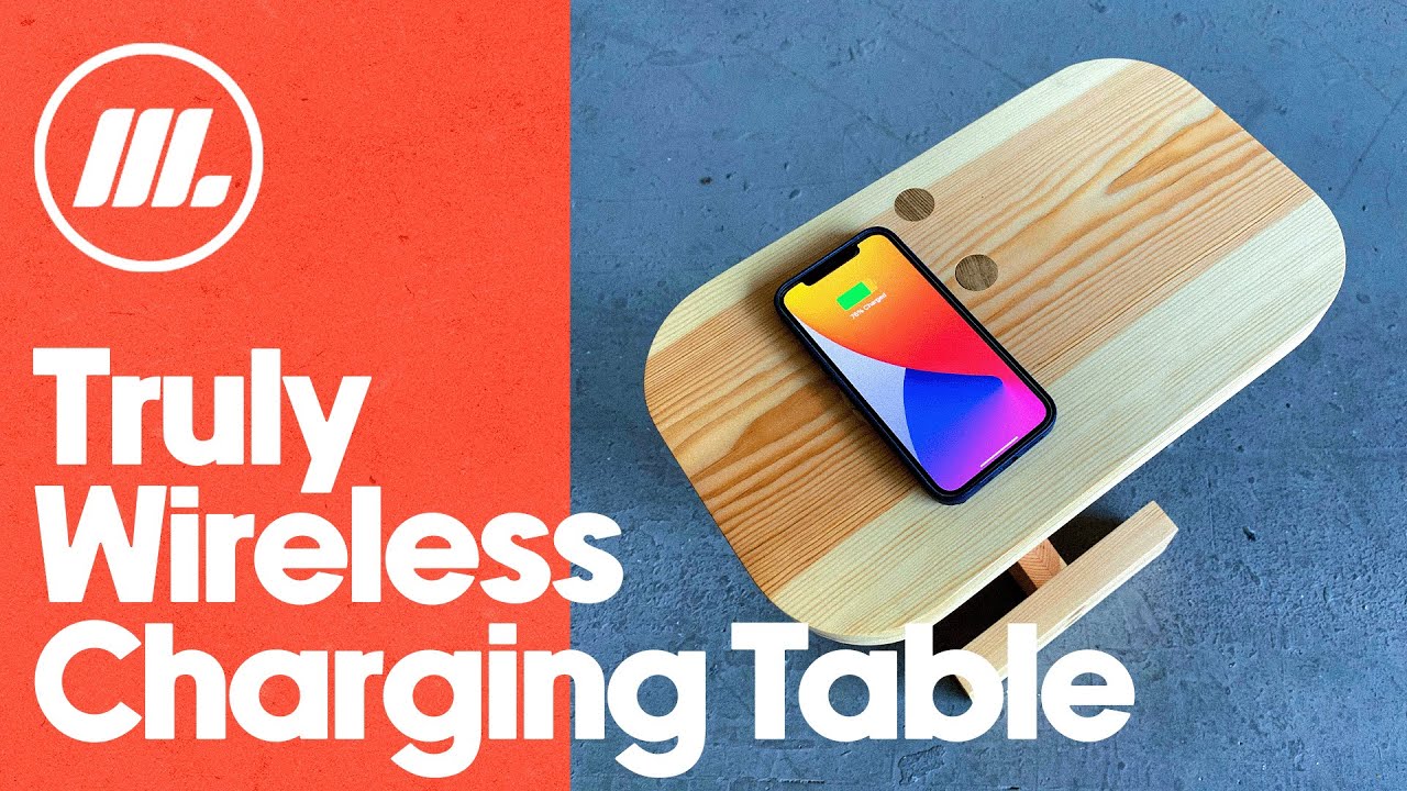 A truly wireless charging table - MY DIY PROJECT