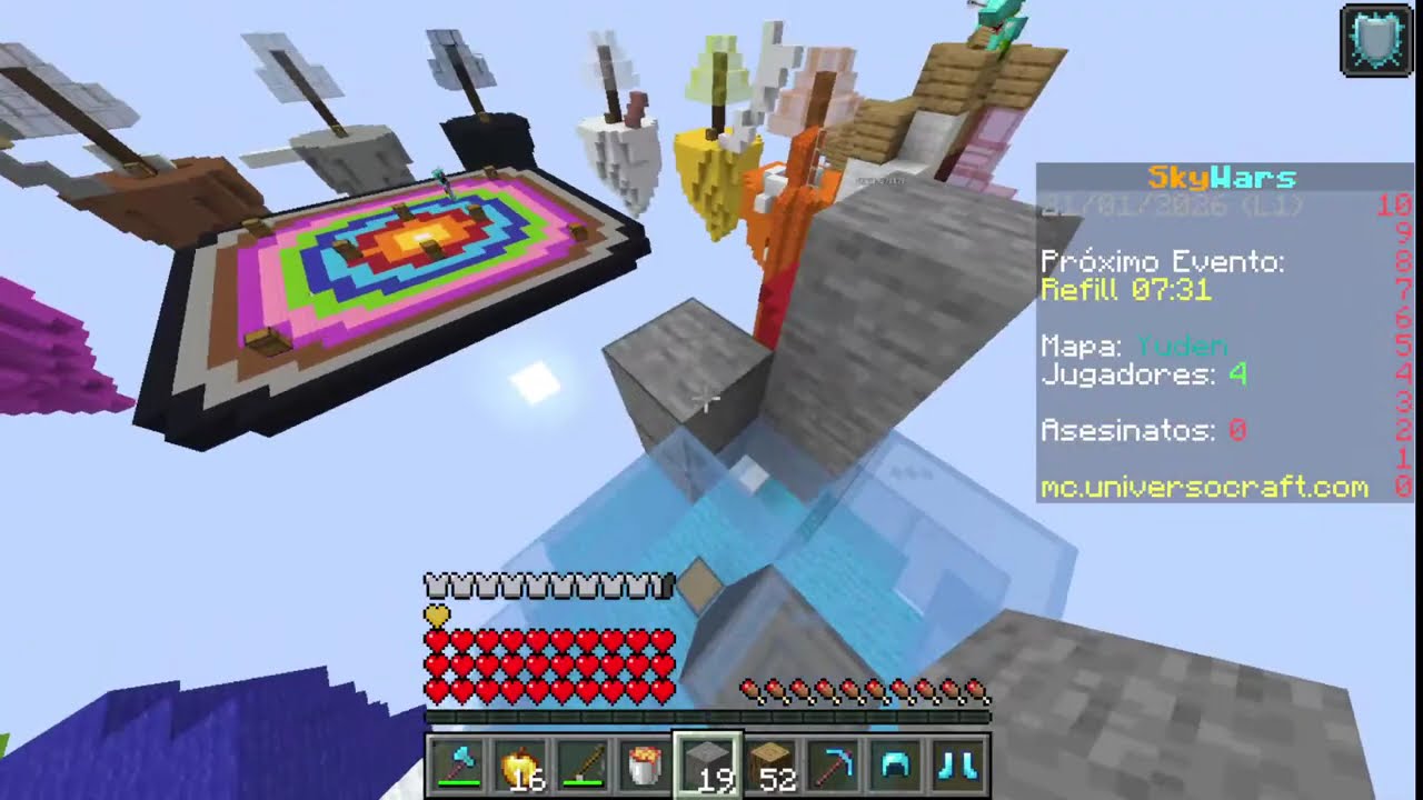 jugando minecraft y después empezando nier automata