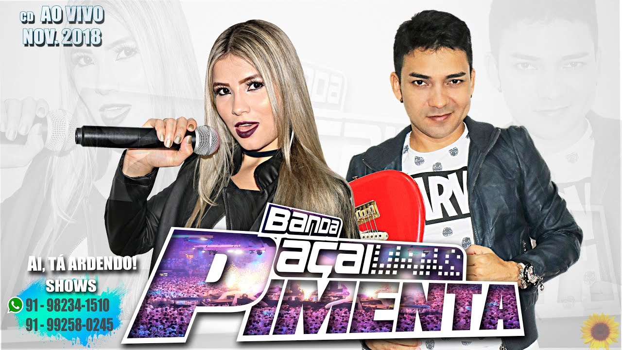 AÇAÍ PIMENTA CD AO VIVO NOV. 2018.