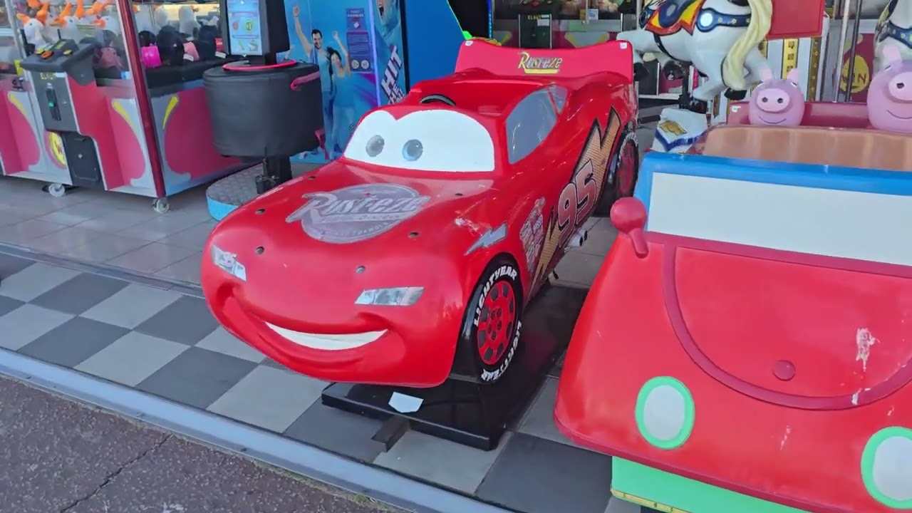 EMT/Merkur Kids Disney/Pixars Cars Lighting Mcqueen Coin Operated Kiddie rides
