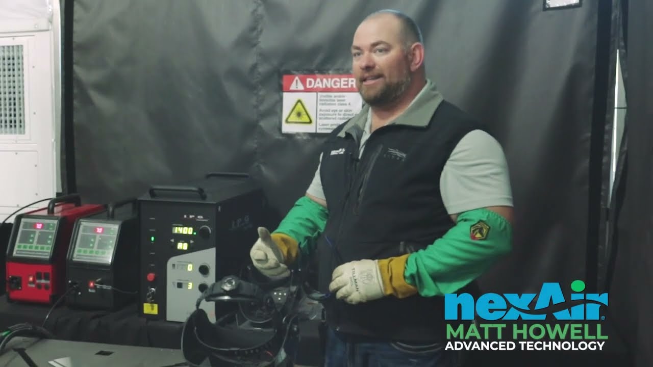 Handheld Laser Welding | LightWELD Demo by nexAir