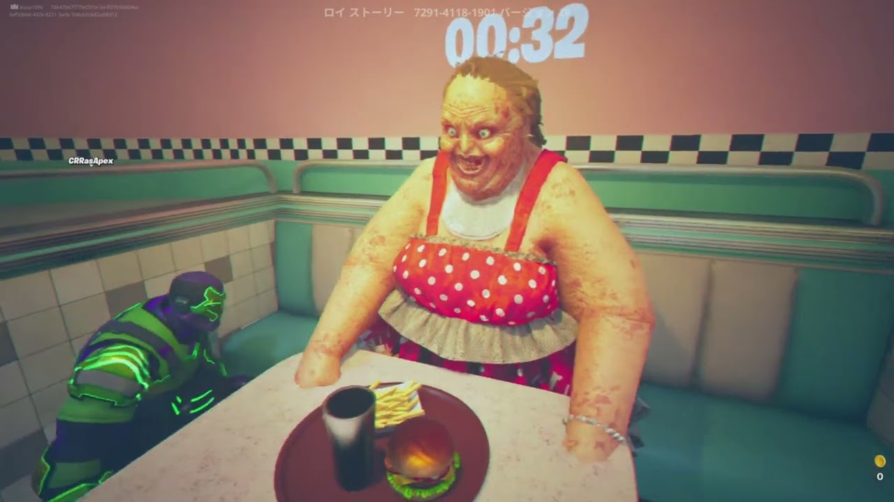 食べ美、闇墜ちEND(Fortnite)