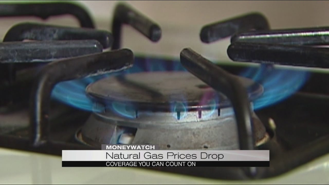 Natural gas prices falling