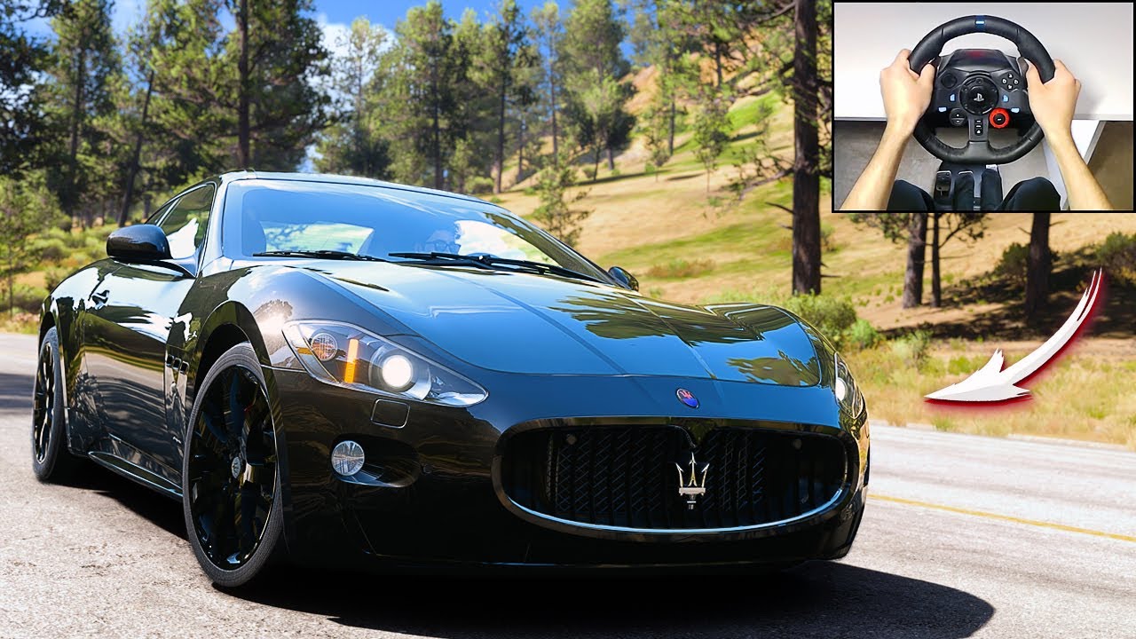 Maserati Gran Turismo S - Forza Horizon 5 Gameplay | Logitech G29 Steering Wheel