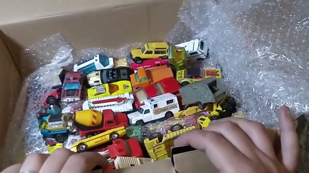 2do Unboxing | Abriendo caja con 117 Vintage Matchbox´s de los 70s - 80s