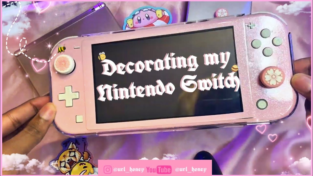 💕✨Customizing my Nintendo Switch Lite✨💕