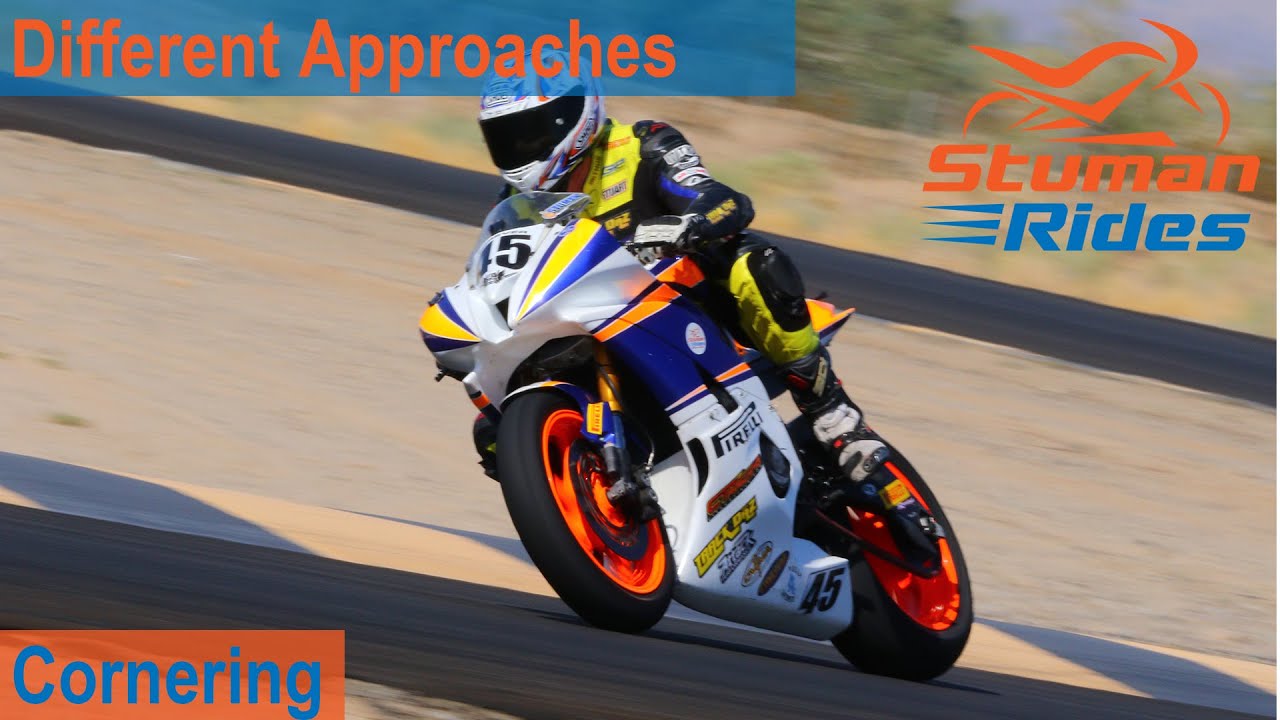 Different Approaches to Cornering a Motorcycle