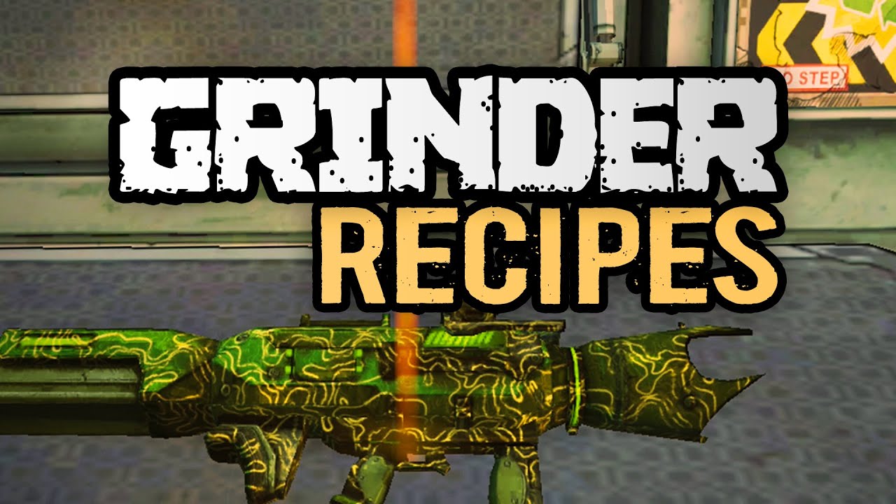 Borderlands: Предыстория | Рецепты измельчителя