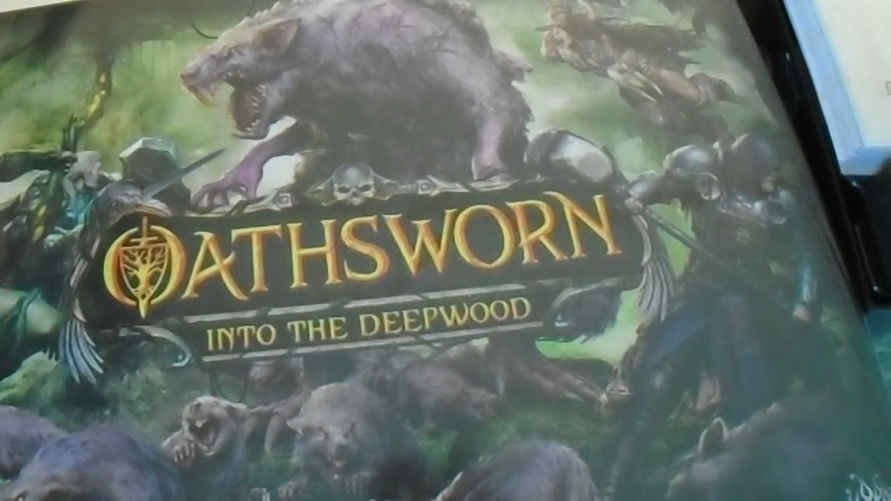 604. Oathsworn Into the Deepwood 1/9 — Распаковка переиздания Standee 1