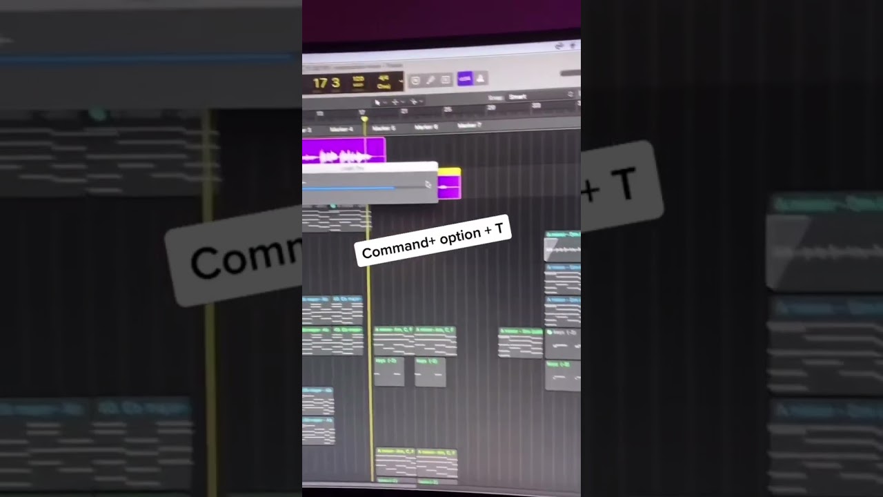 3 обязательных к использованию сокращения в Logic #musicproducer #logicpro #musicproduction #fema...