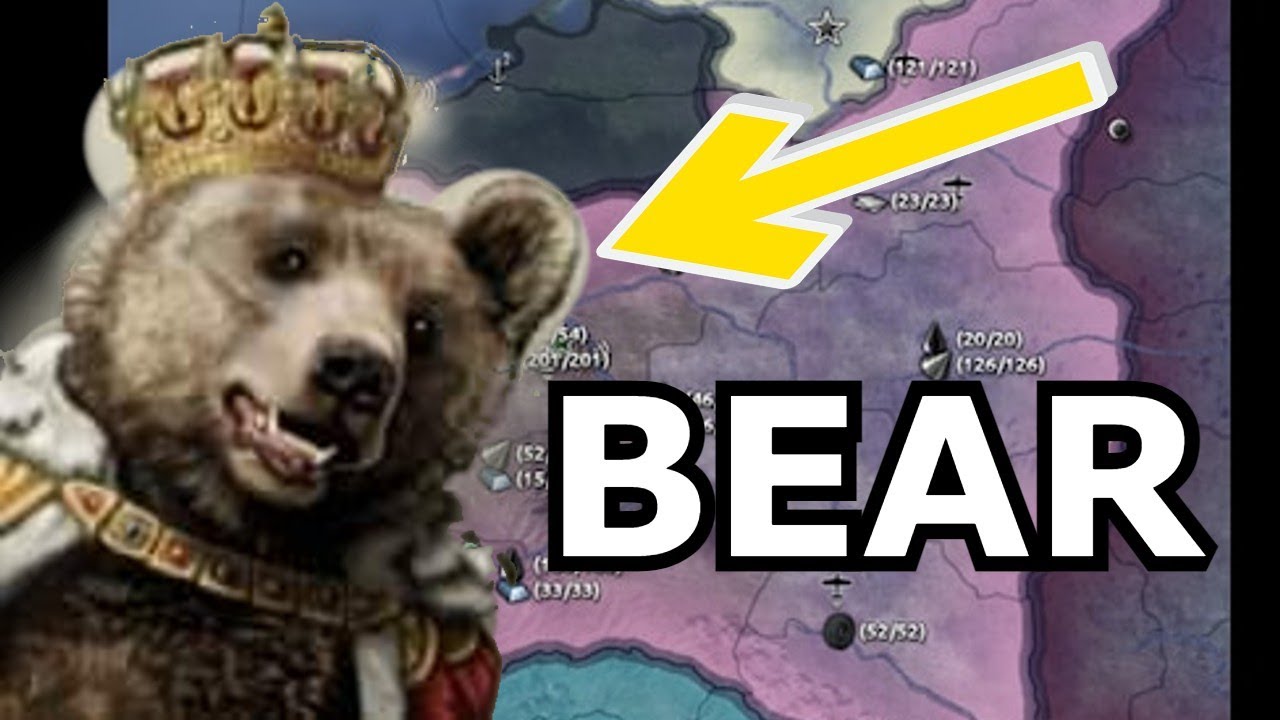 Hoi4: Ruling the World as a Freakin Bear
