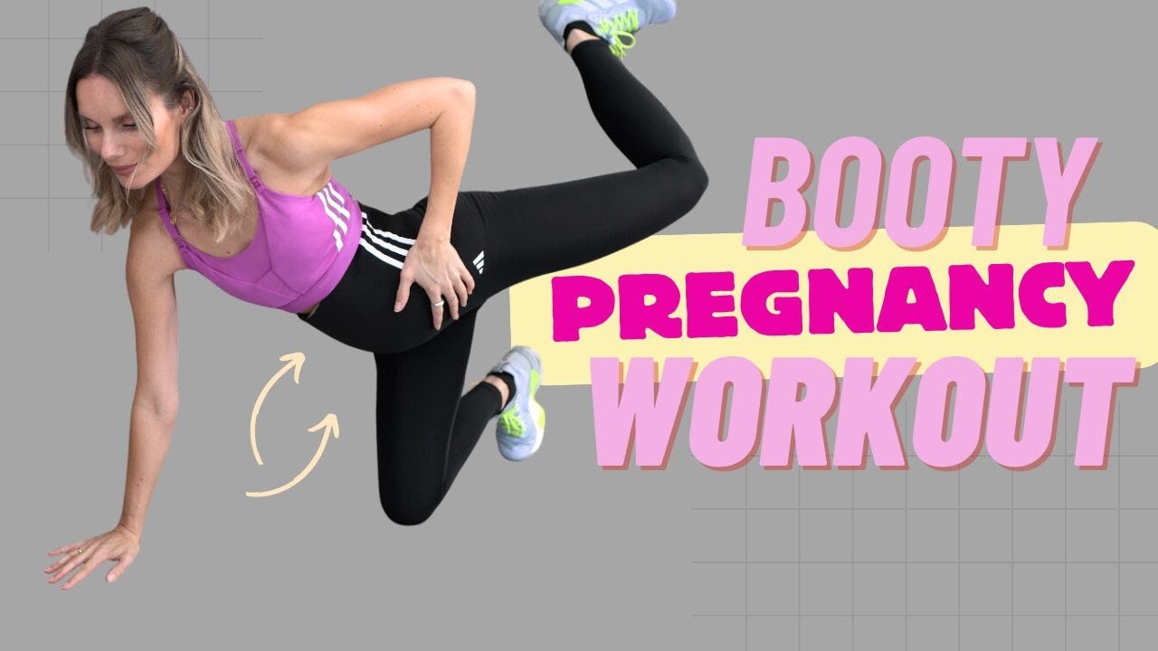 15 MIN PREGNANCY BOOTY WORKOUT - sichere Übungen für alle Trimester deiner Schwangerschaft!