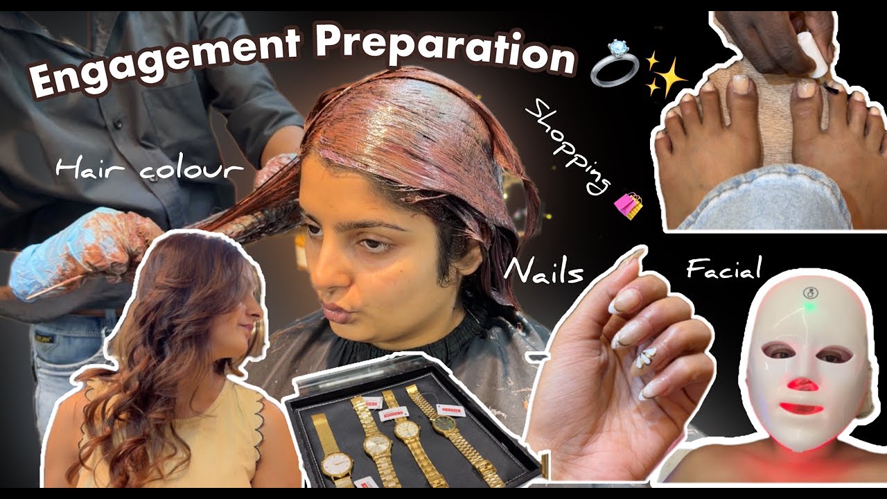 Engagement preparation 💍 Maa pritam k ashirbad e ki dilo? Engagement er age hospital jete holo 🥲