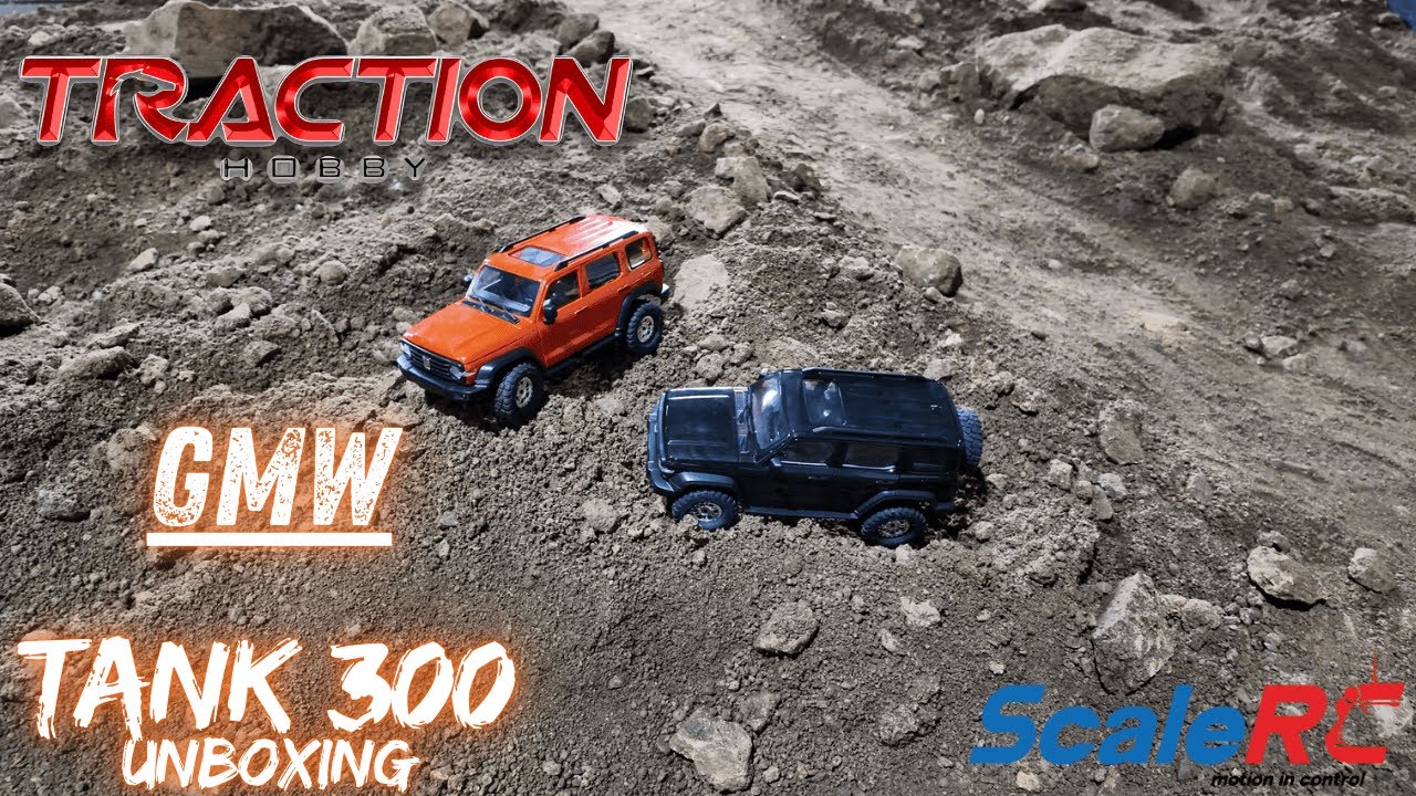 TRACTION HOBBIES - 1/24 GWM TANK 300 - UNBOXING