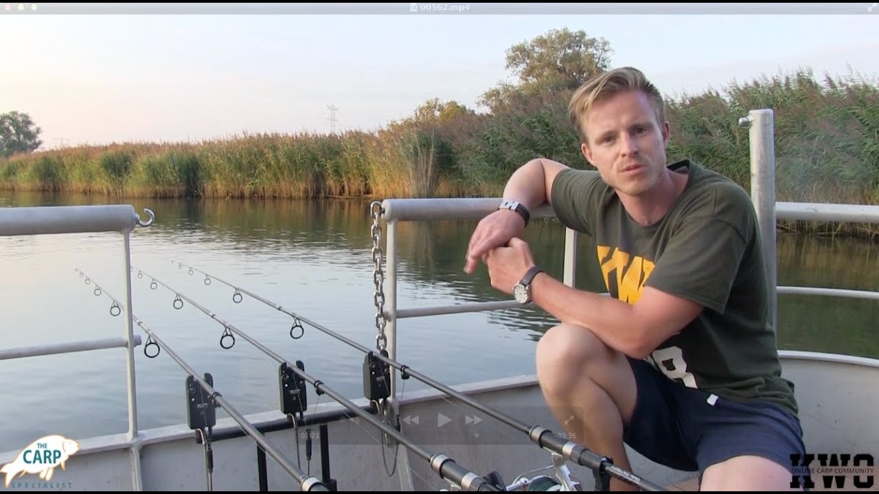 Karpervissen op de Biesbosch met de Blokhutboot