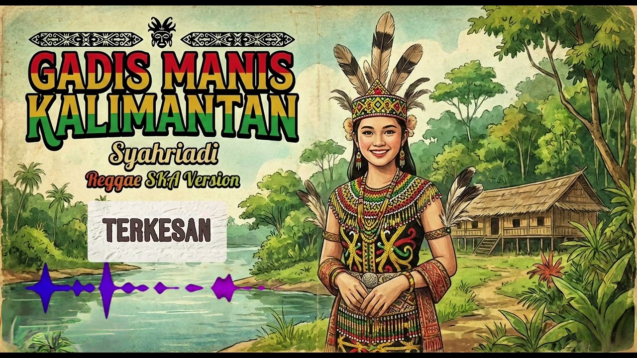 Gadis Manis Kalimantan - Syahriyadi - Reggae Ska Version