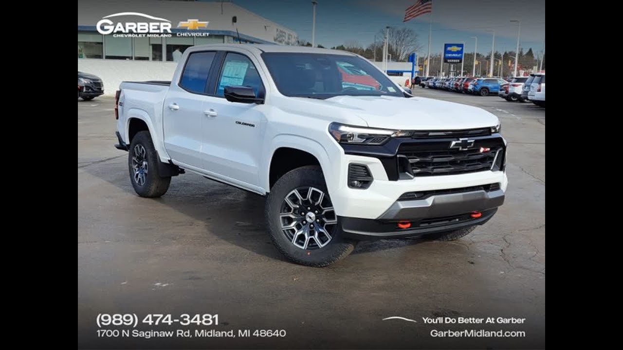 2026 Chevrolet Colorado Z71 MI Freeland, Sanford, Bay City, Beaverton