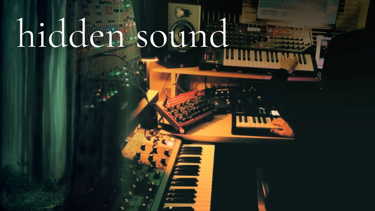 hidden sound 🌲 forest ambient synth performance