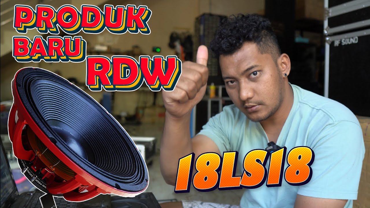 Rdw speaker 18LS18 karakter nyaa Glerrr🔥