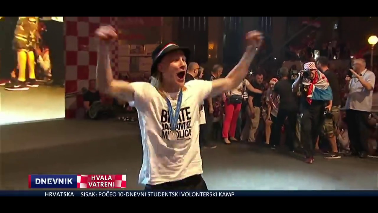 ZA PAMĆENJE! Doček srebrnih Vatrenih 16. 7. 2018.