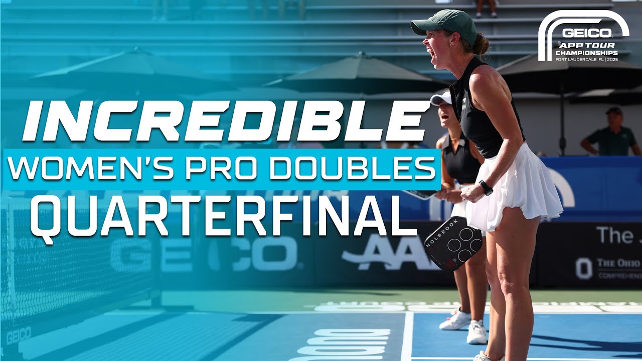 ELITE Women's Pro Pickleball - Bobbi Oshiro & Daria Wazczak vs. Amanda Hendry & Allison Harris